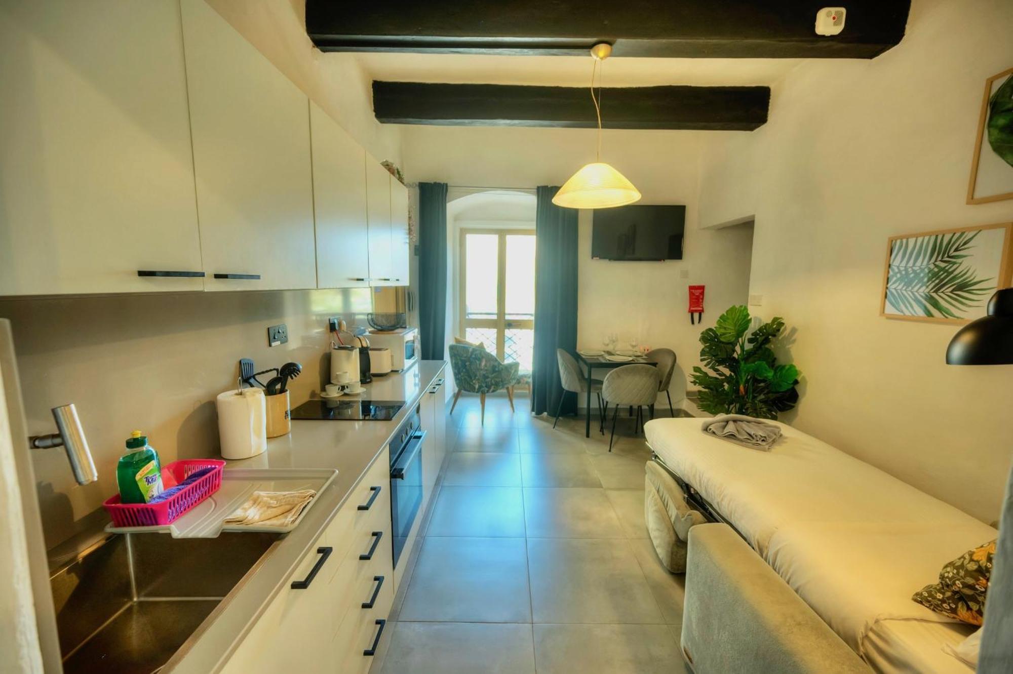 Cozy Flat. Swim Beach 2 Minutes Walk. The Old Valletta Mcri1-1 מראה חיצוני תמונה