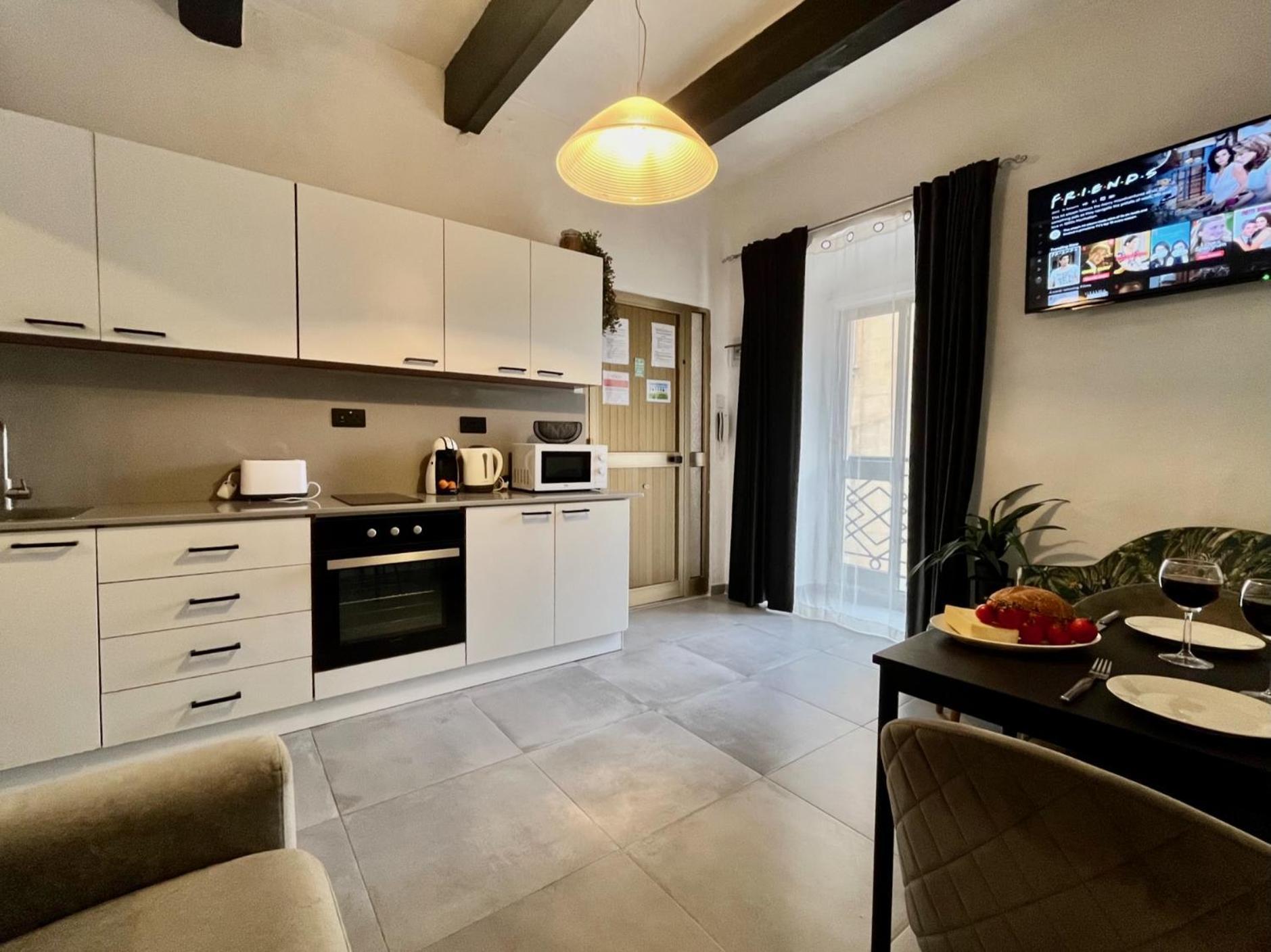 Cozy Flat. Swim Beach 2 Minutes Walk. The Old Valletta Mcri1-1 מראה חיצוני תמונה
